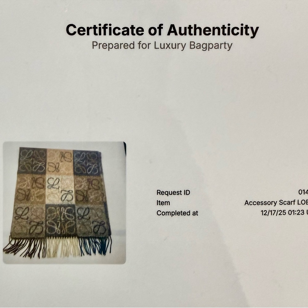Authentic Loewe Scarf - Picture 6 of 8